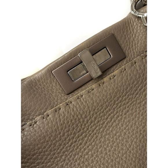 Fendi Selleria Peekaboo Regular Shoulder Bag - Picture 6 of 9